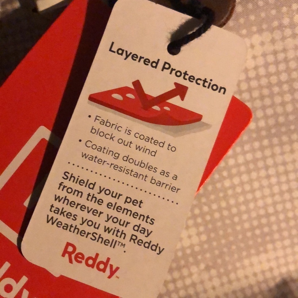 NWT Reddy weathershell dog jacket XS - Picture 12 of 13